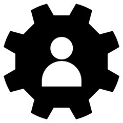 Profile & Account Icon Glyph Style