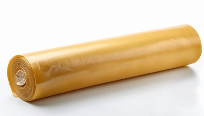 Roll of Yellow Plastic Wrap Film for Food Packaging