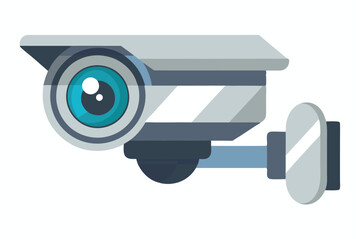 Security camera vector illustration