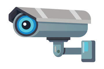 Security camera vector illustration