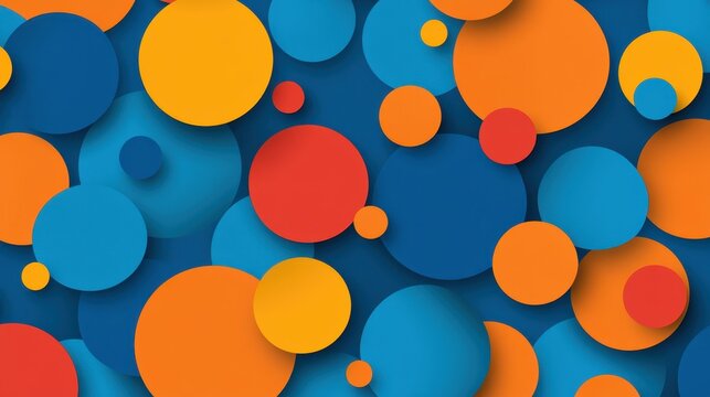 Explore a stunning collection of vibrant gradient circles and geometric designs perfect for business cards and modern wallpapers.