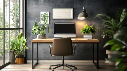Workspace concept : creative work place desk and copy space. 