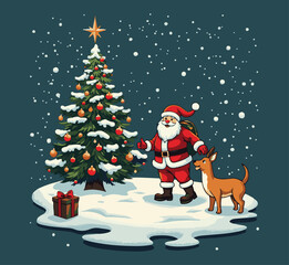 Festive Santa Claus Delight
