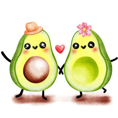 Avocado in love