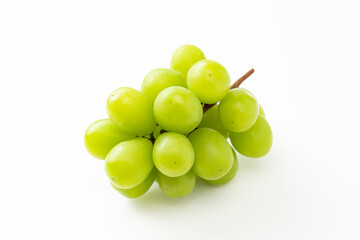 白背景にシャインマスカット