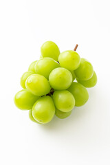 白背景にシャインマスカット