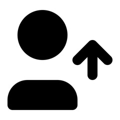 User Arrow Up Icon