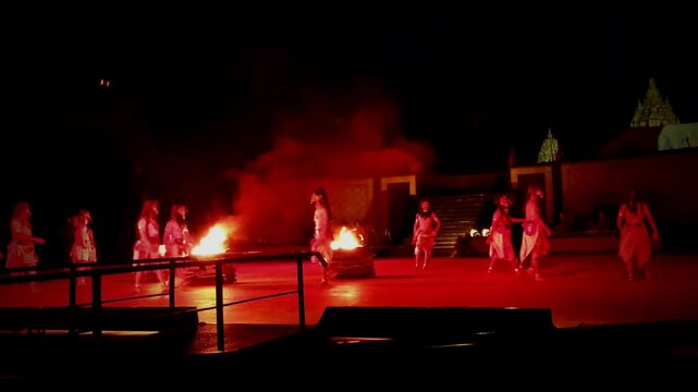 ramayana ballet in prambanan temple