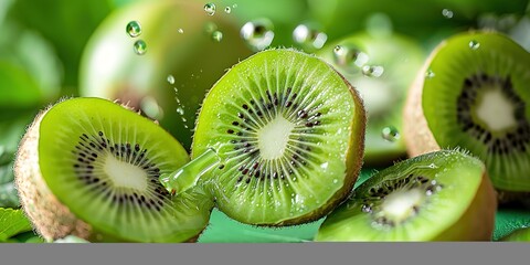 kiwi fruit background