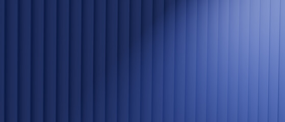 3d render illustration A blue background with blue stripes