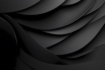 Obraz premium Deep Charcoal Sleek Background Design