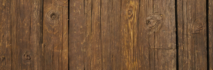 Naklejka premium The old wooden walls of the house 