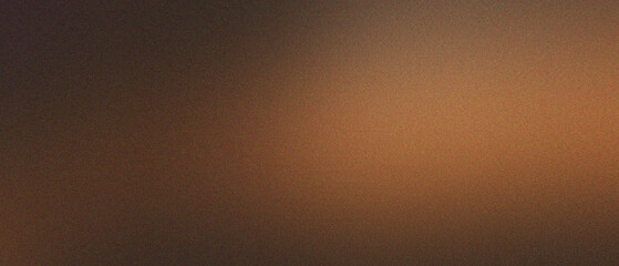 grainy brown color gradient background, noise texture effect, copy space, dark burry effect