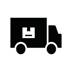 delivery van logo icon
