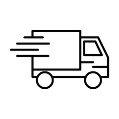 fast delivery logo icon