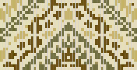 African Seamless Ethnic Patternfolk Embroidery, Aztec Geometric Ornament Print. Design for Carpet, Wallpaper, Clothing, Wrapping, Fabric