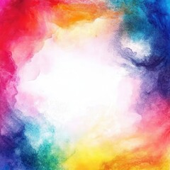 Vibrant Abstract Watercolor Background Design