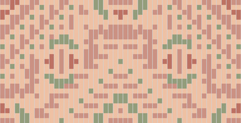 Boho Ethnic Pattern Shirtfolk Embroidery, Aztec Geometric Ornament Print. Design for Carpet, Wallpaper, Clothing, Wrapping, Fabric