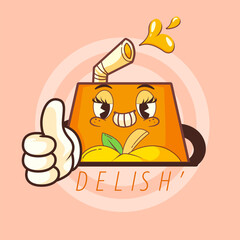 OK JUICE BOX VINTAGE MASCOT CHARACTER