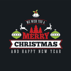 Christmas T shirt design 