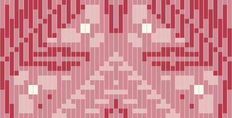 Printing Industry Ikat Quilt Patternfolk Embroidery, Aztec Geometric Ornament Print. Design for Carpet, Wallpaper, Clothing, Wrapping, Fabric