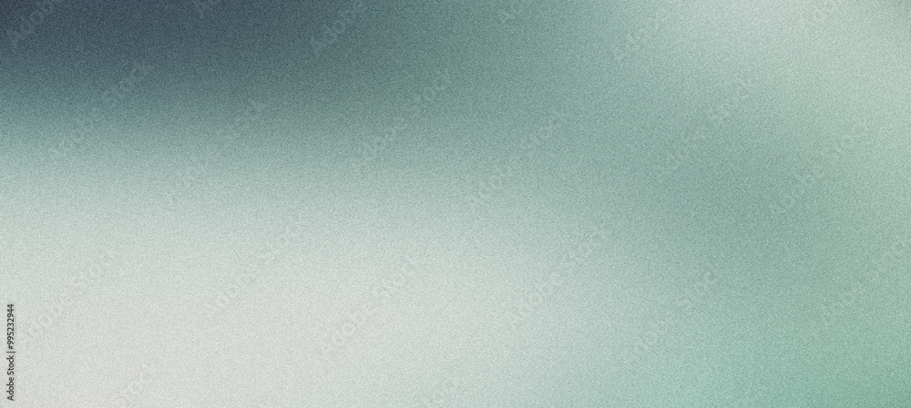 Wall mural abstract light green gradient background with grainy texture fading to white, suitable for backgroun