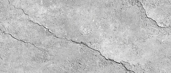Obraz premium Seamless of concrete wall texture, natural gray concrete pattern, background with copy space , isolated on white background, , copy space for text,