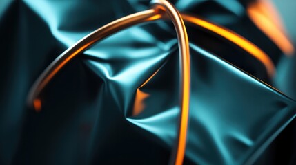 Black Friday Sale Shopping Bag Close Up