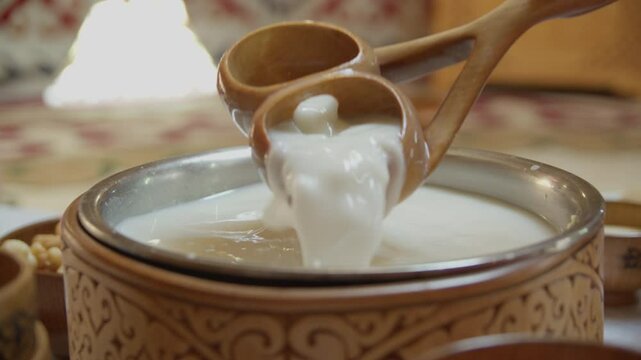 Ancient national traditions of the Kazakhs. Kazakh national food.
