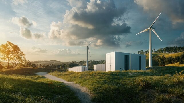 Energy storage solutions, such as flywheels and compressed air energy storage, offer alternative approaches to storing electricity for grid-scale applications