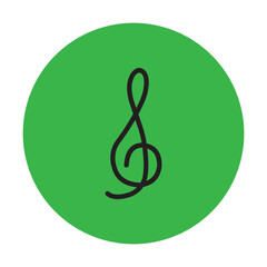Obraz premium Music Icon Elements