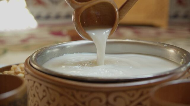 Ancient national traditions of the Kazakhs. Kazakh national food.