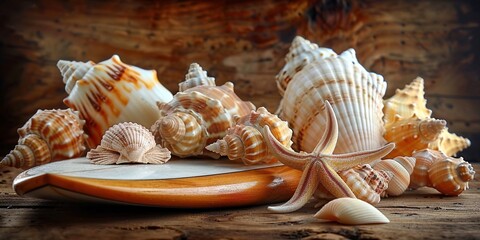 sea shells and seashells