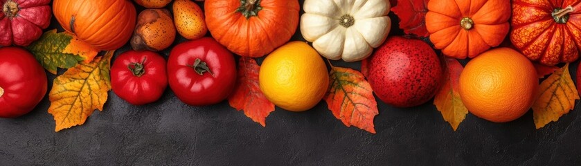 Retro-themed Harvest Festival focusing on the seasonal bounty, with farmers selling their crops, traditional music, and a festival full of autumn colors