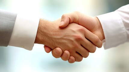 Business Handshake for Professional Agreement
