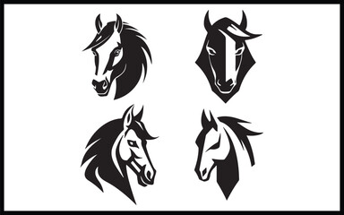 Obraz premium Horse Logo Design and Vectors Free Download