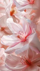 Serene Blooms. Exploring the beauty of delicate floral textures