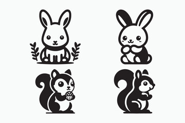 Rabbit vector art