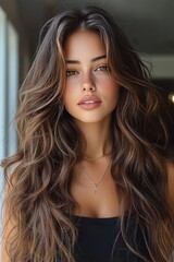 Naklejka premium super hyper realistic pictures for Instagram stories hair salon account 