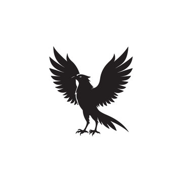 recommend clip art: Bird black silhouette clip art