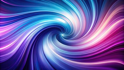 Dynamic modern art colorful futuristic background wallpaper featuring abstract flow gradient swirls in purple, blue, and white macro close-up