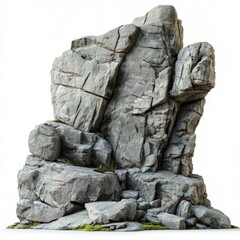 natural landscape featuring an ancient rocky and cliff.