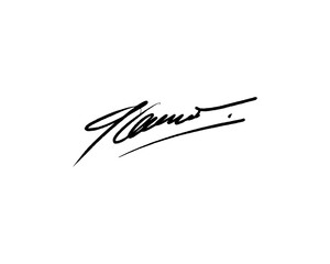 Abstract signature ideas starting with the first letter Q. Vector with transparent background or alpha channel.