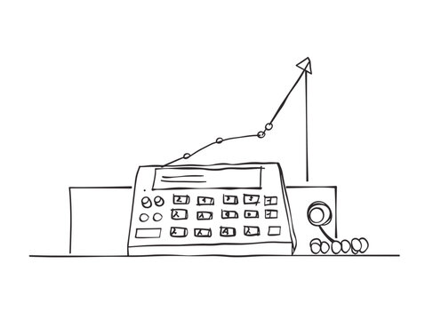 Financial Data Analysis: Visualizing Sales Trends Through Cash Flow