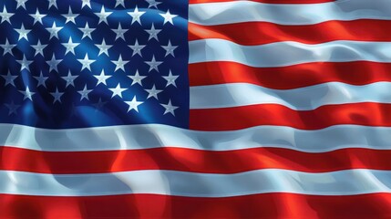 Naklejka premium United States flag background.