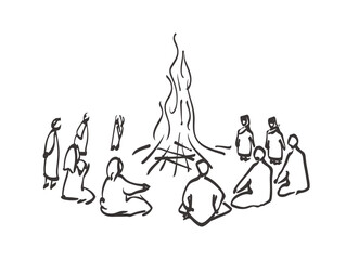 Storytelling Around the Campfire: A Journey Through Oral Tradition and Shared History