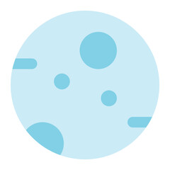 moon icon for illustration
