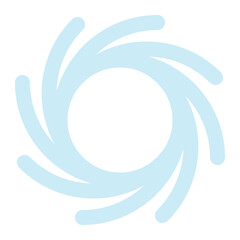 Naklejka premium typhoon icon for illustration