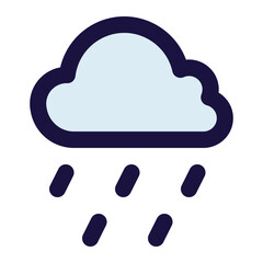 rain icon for illustration