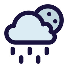 rain icon for illustration